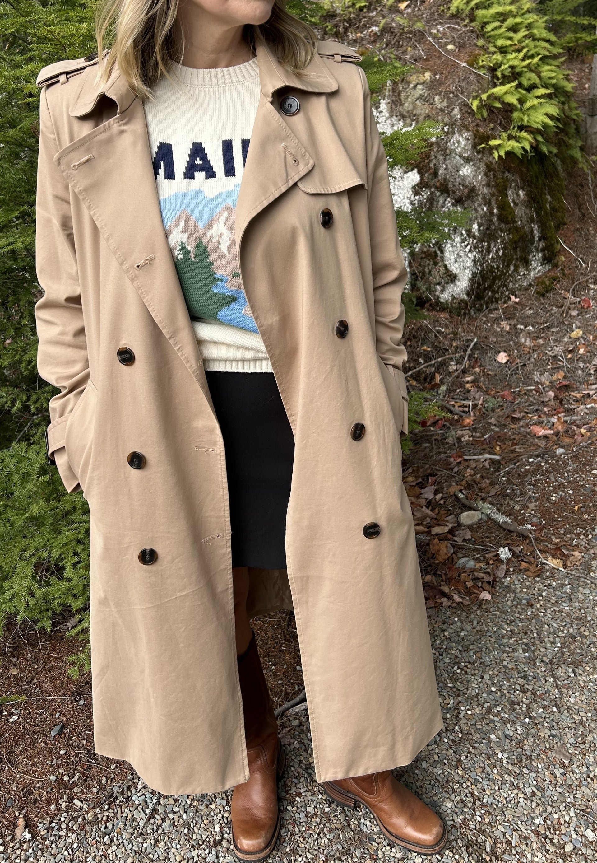 The Trailhead Crew -MAINE - 100% Cotton Knit